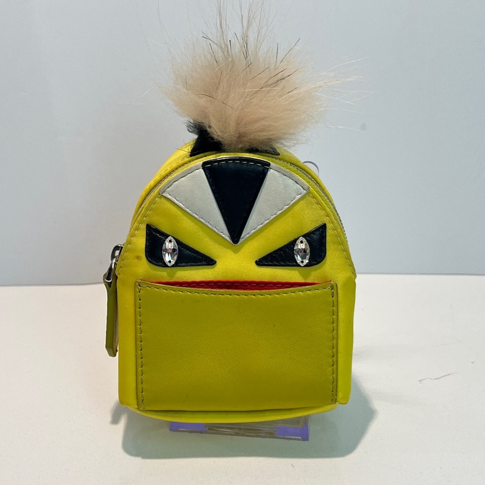 FENDI MONSTER MICRO BACKPACK CHARM